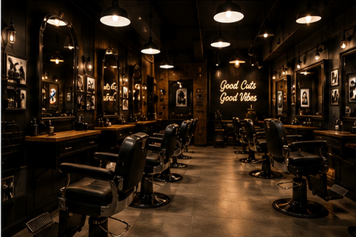 Classic Cuts Barbershop — Inside the shop
